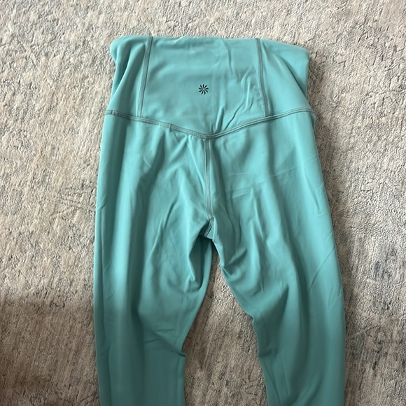 Extra Small teal Althleta leggings - Picture 2 of 3